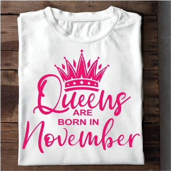 063 - QUEENS ARE BORN IN NOVEMBER