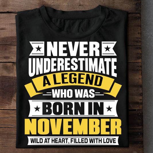 064 - NEVER UNDERESTIMATE NOVEMBER