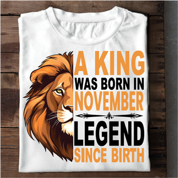 062 - A KING WAS BORN IN NOVEMBER
