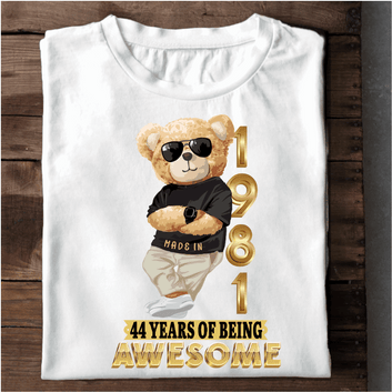 001 - 44 YEARS OF BEING AWESOME