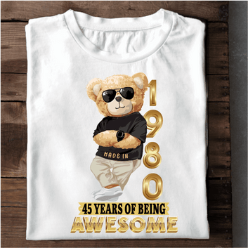 001 - 45 YEARS OF BEING AWESOME