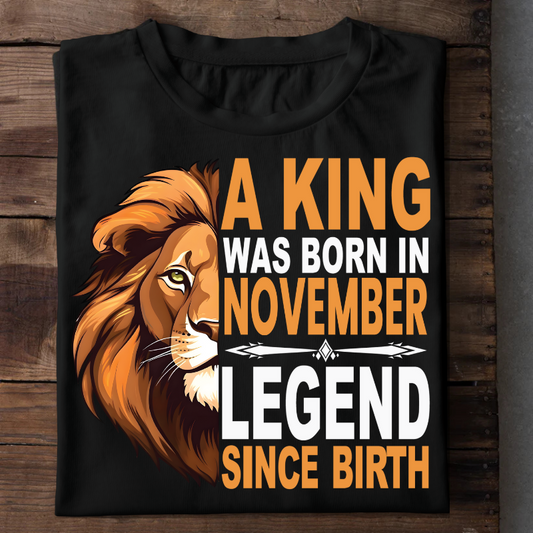 062 - A KING WAS BORN IN NOVEMBER