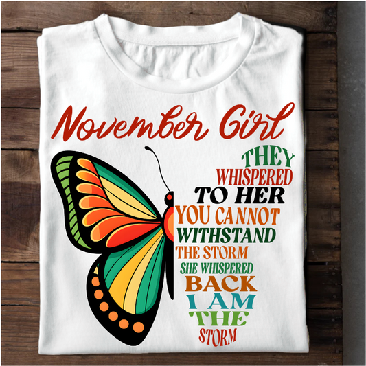075 - NOVEMBER GIRL I AM THE STROM