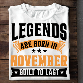 066 - LEGENDS ARE BORN IN NOVEMBER