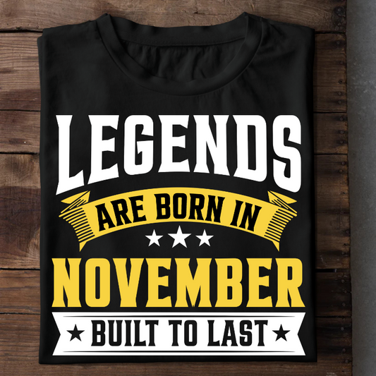 066 - LEGENDS ARE BORN IN NOVEMBER